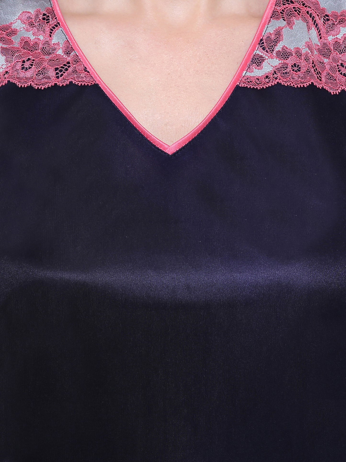 plus size satin maxi dress for women - | Buy Online from Klamotten