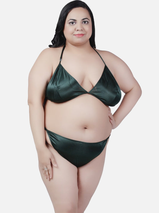 Plus Size Sexy Navy Honeymoon Bridal Bikini Set BB11Gb