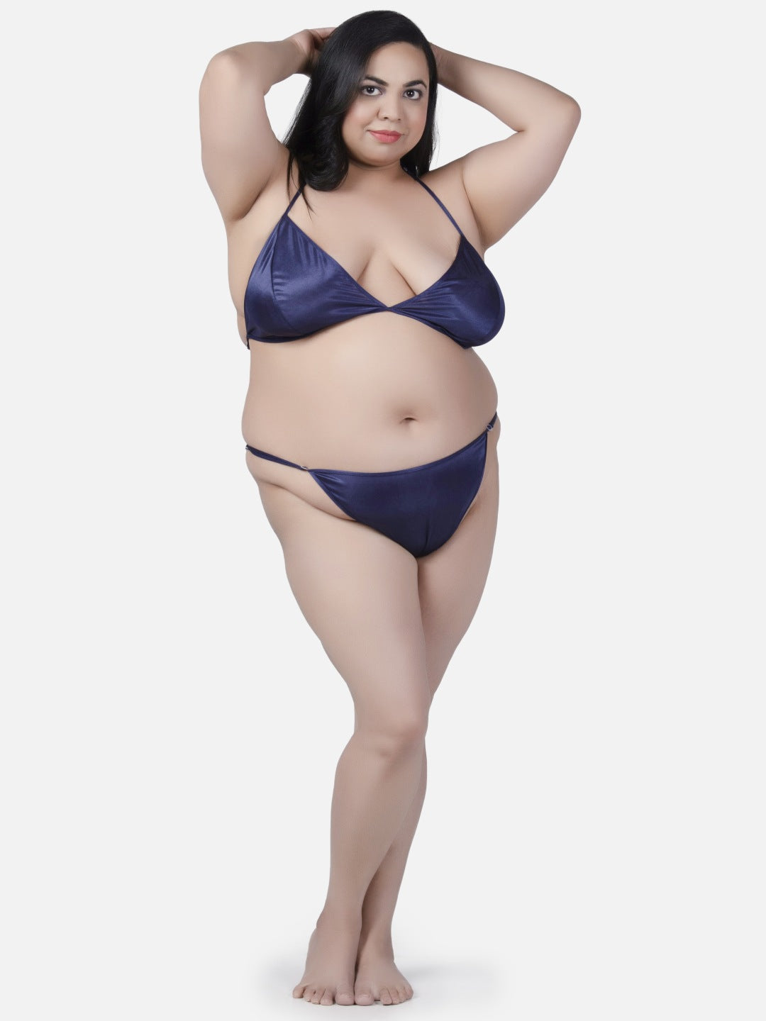 Plus Size Sexy Navy Honeymoon Bridal Reversible Bikini Set BB11N - | Buy Online from Klamotten