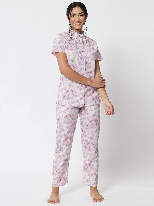 plus size cotton nightsuit for women