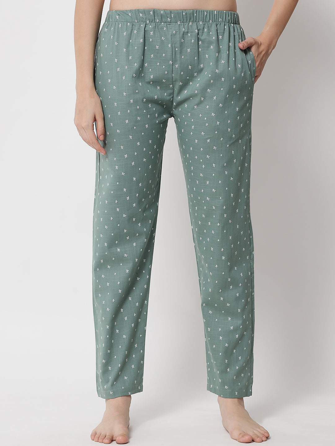 Klamotten Women's Printed Cotton Coord Set N85Gs - | Buy Online from Klamotten