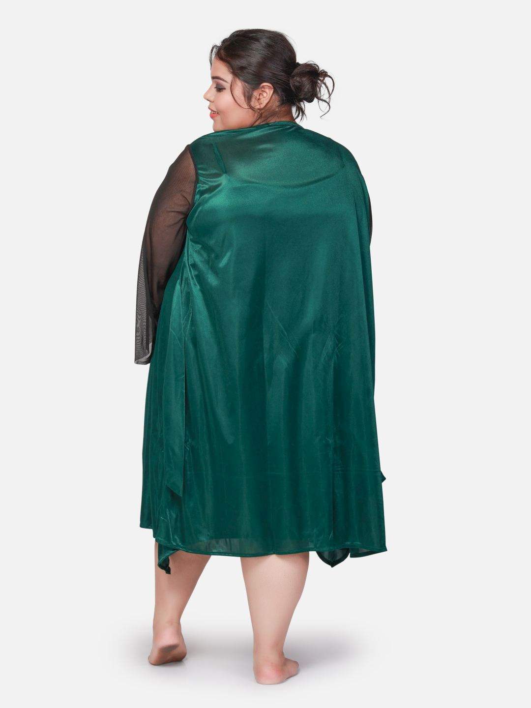 Plus Size Hot Two Piece Green Babydoll Night Dress for Women B53Gb.R4Gb - | Buy Online from Klamotten