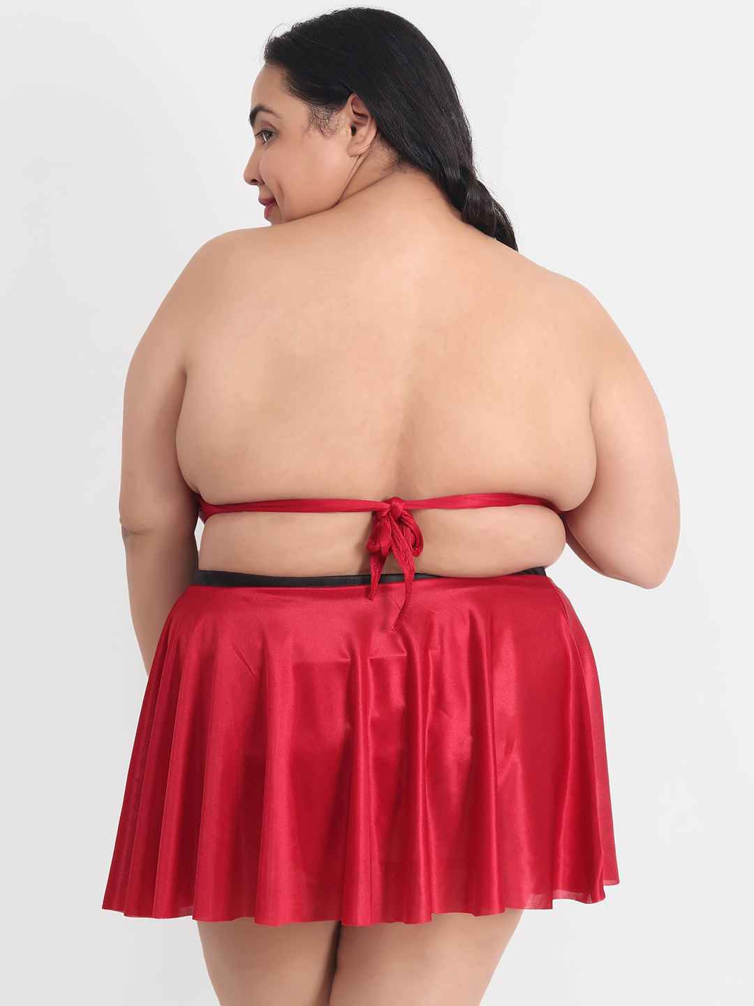 Plus Size Sexy 3 Piece Babydoll Bikini Dress for Honeymoon 201M - | Buy Online from Klamotten