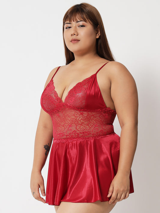 klamotten-womens-plus-size-honeymoon-babydoll-lingerie-07m