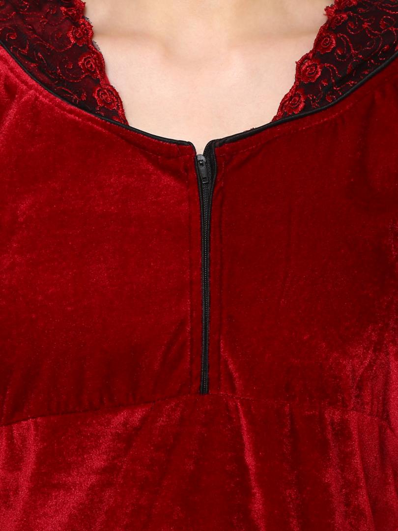 Klamotten Women's Velvet Nightdress 240M - | Buy Online from Klamotten