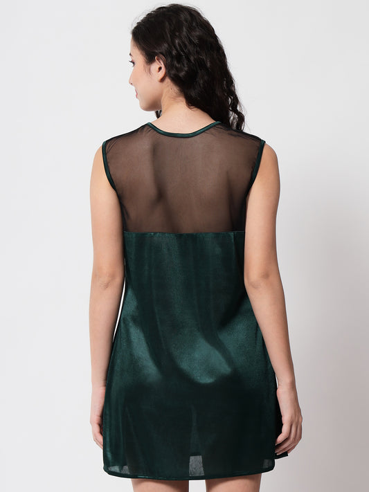 klamotten-womens-satin-babydoll-dress-b31gb