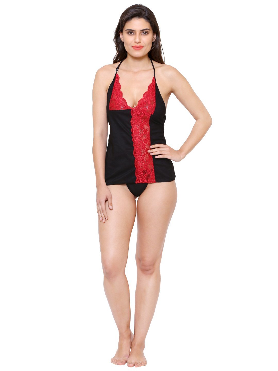 klamotten-womens-babydoll-with-panty-b11k - | Buy Online from Klamotten