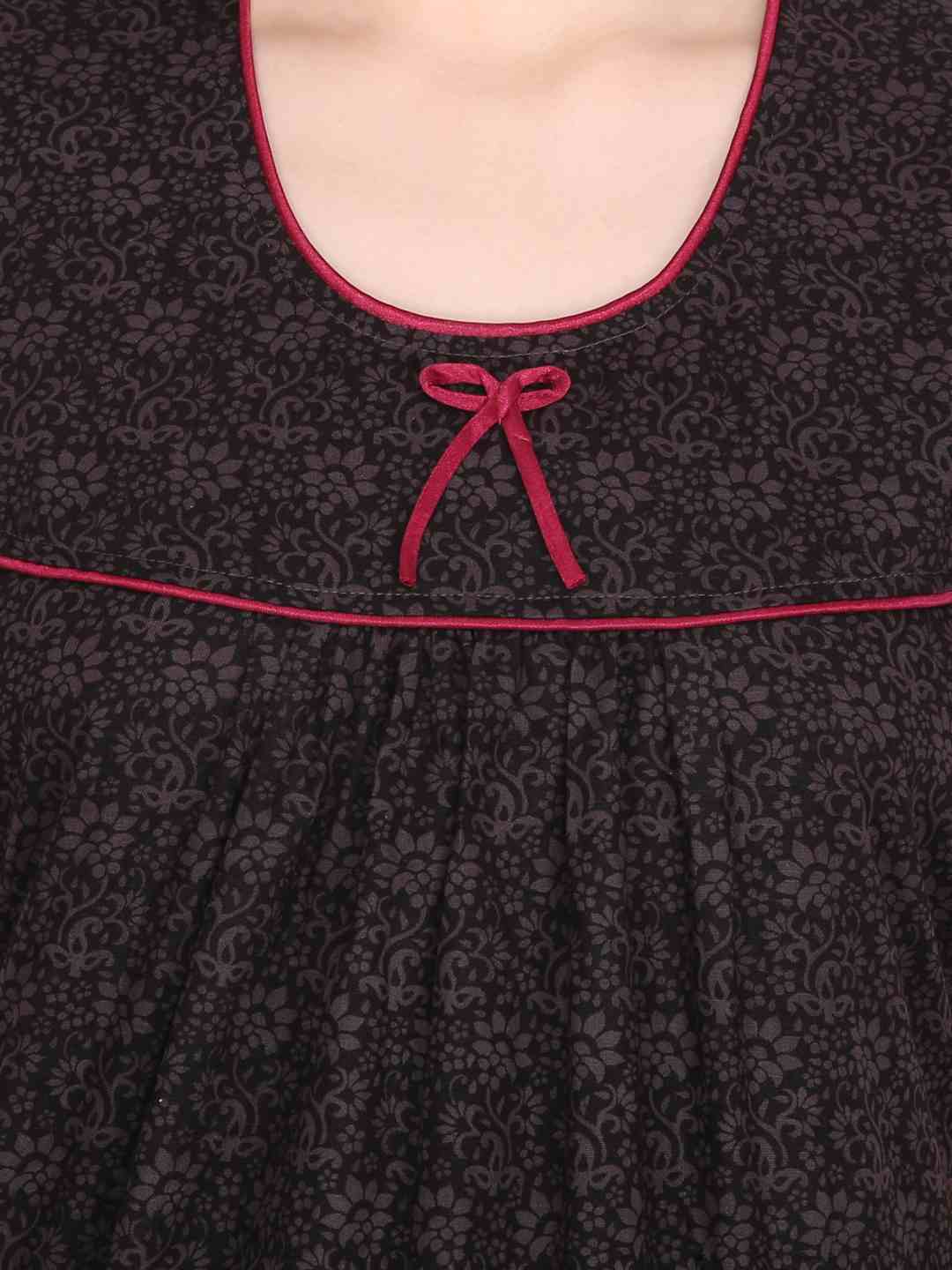 Klamotten Women's Cotton Nightdress C6K19 - | Buy Online from Klamotten