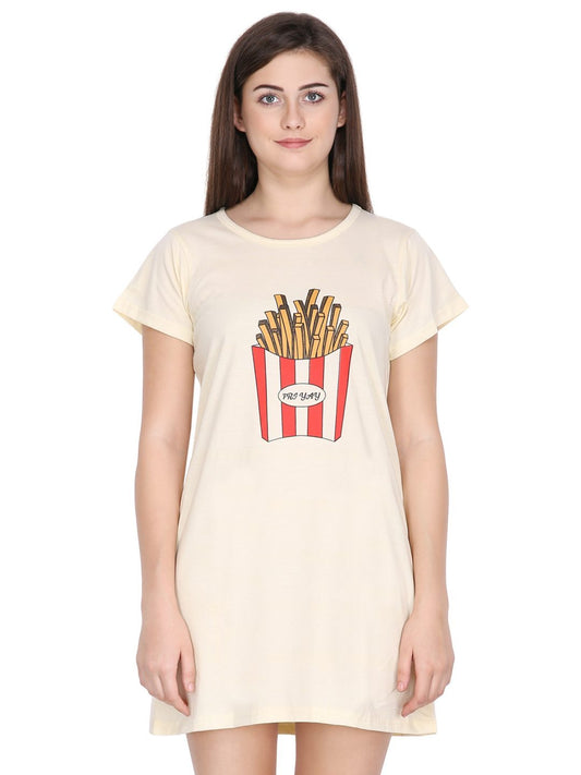 Klamotten Women's Cotton Sleepshirt DB18Yb8