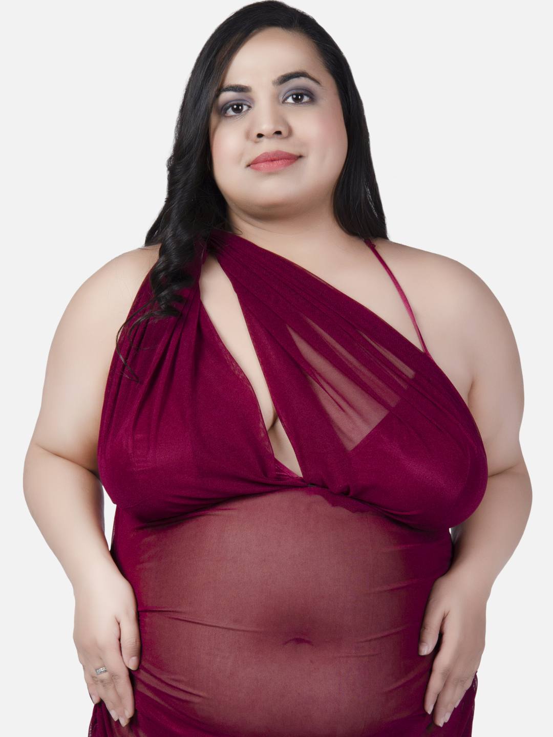 sexy-babydoll-honeymoon-black-night-dress-for-women-k11w - | Buy Online from Klamotten