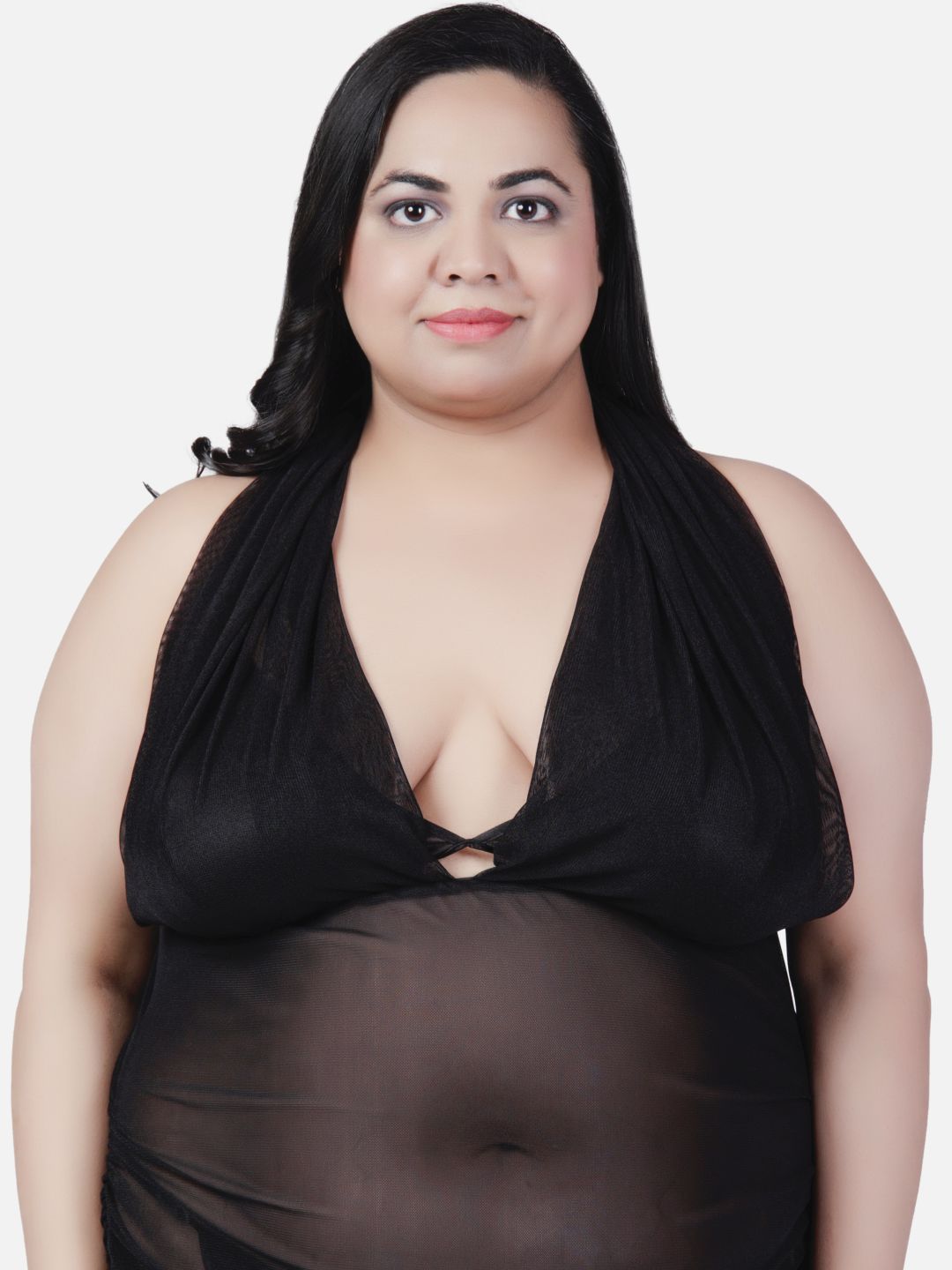 sexy-babydoll-honeymoon-black-night-dress-for-women-k12k - | Buy Online from Klamotten