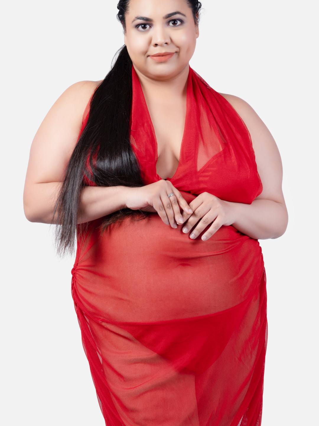 sexy-babydoll-honeymoon-pink-night-dress-for-women-k12rd - | Buy Online from Klamotten