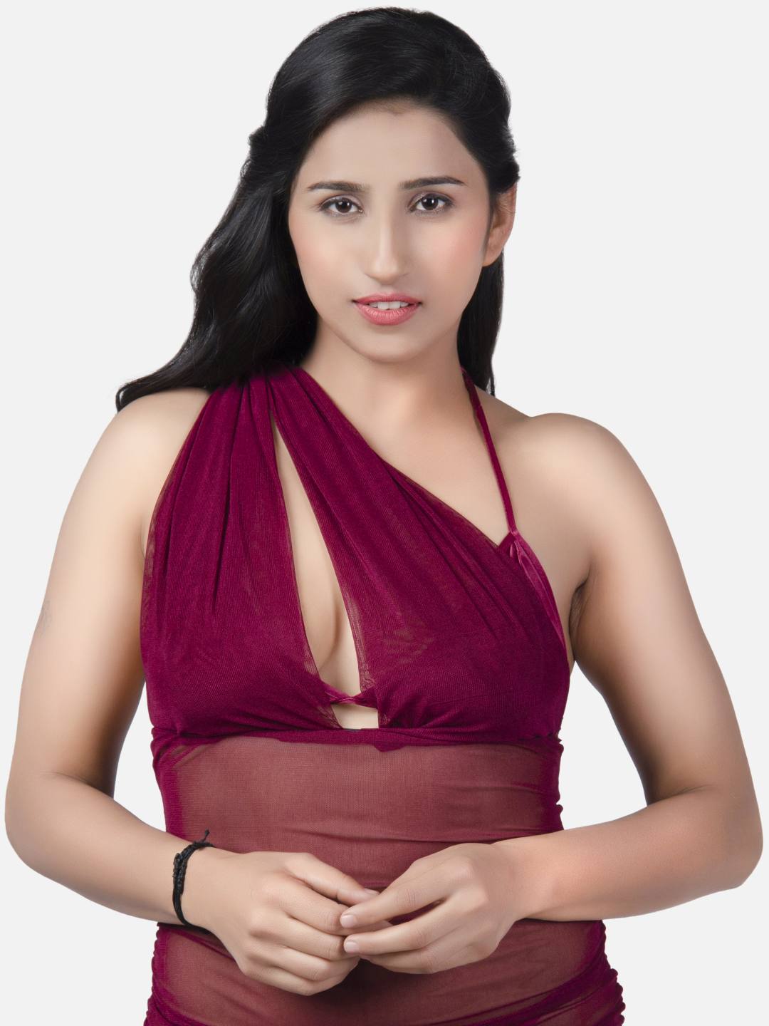 sexy-net-honeymoon-black-babydoll-bikini-night-dress-for-women-k11w - | Buy Online from Klamotten