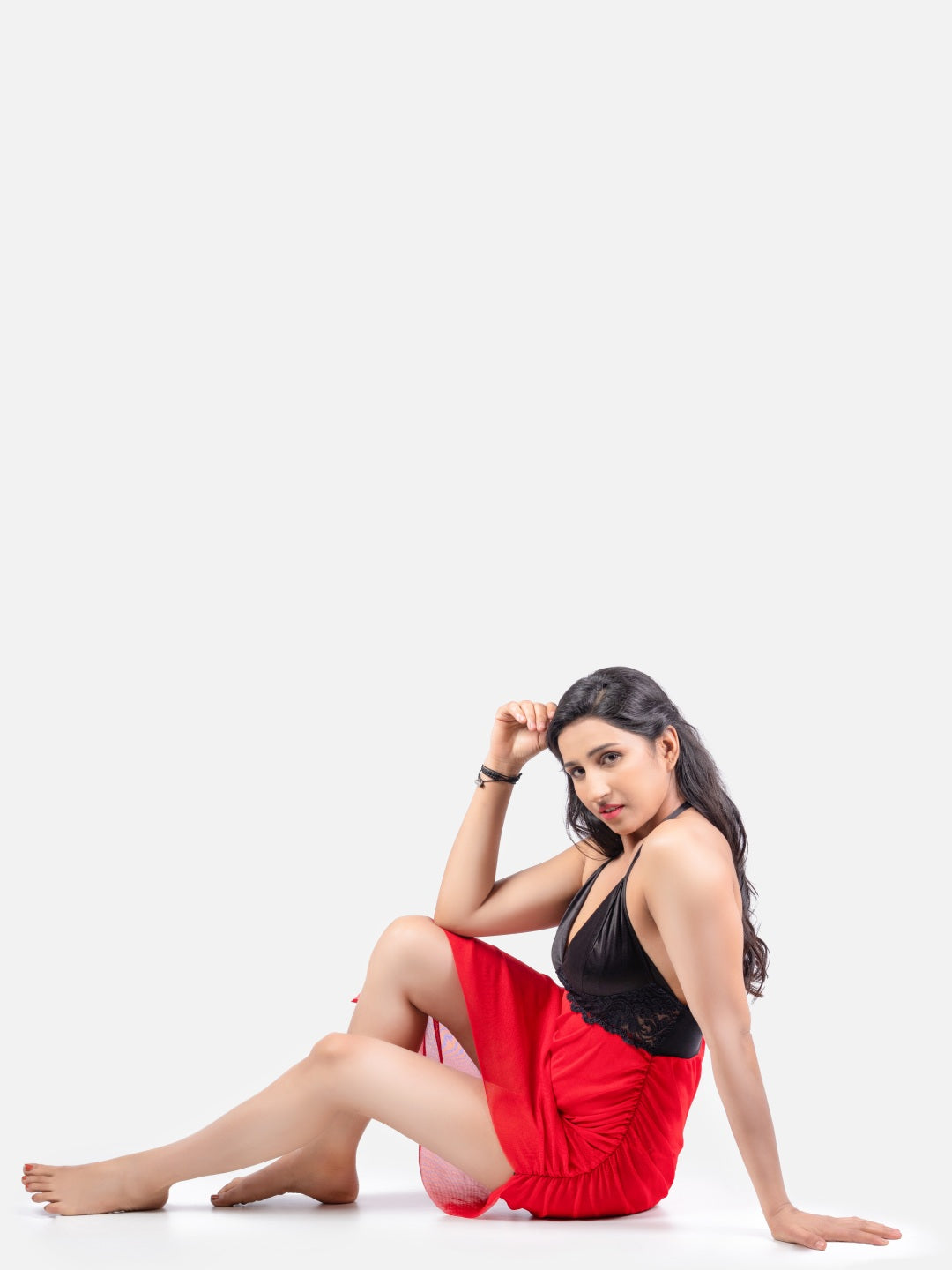 sexy-net-honeymoon-black-babydoll-bikini-night-dress-for-women-k5krd - | Buy Online from Klamotten