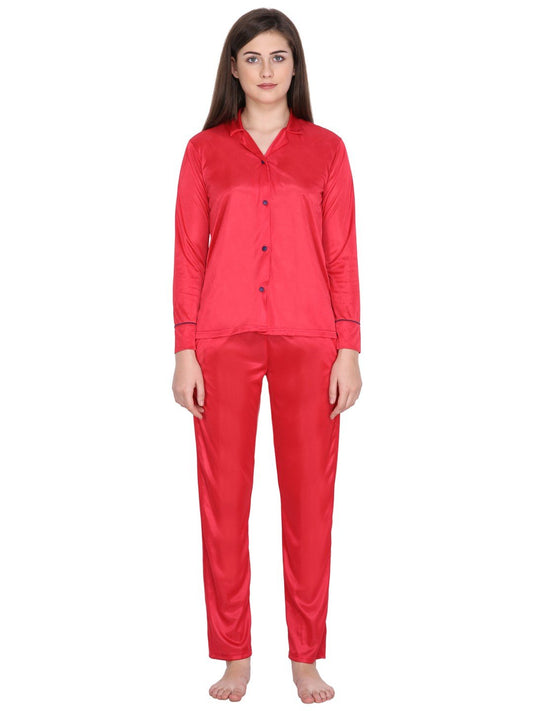 Klamotten Women's Solid Nightsuit N72C