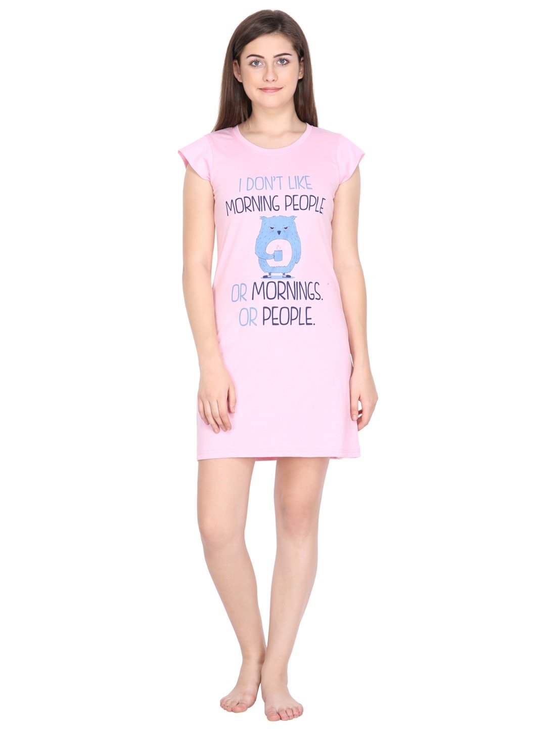 Klamotten Women's Printed Cotton Sleepshirt S10Rb - | Buy Online from Klamotten