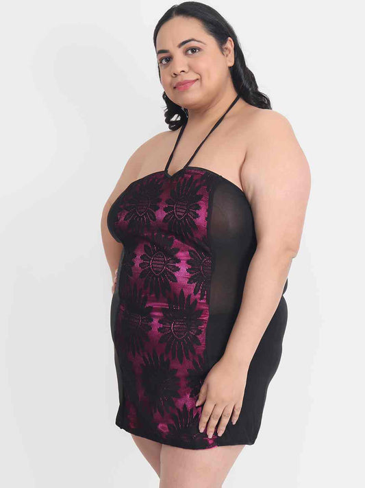 sexy-plus-size-babydoll-bikini-dress-for-honeymoon-bb12c