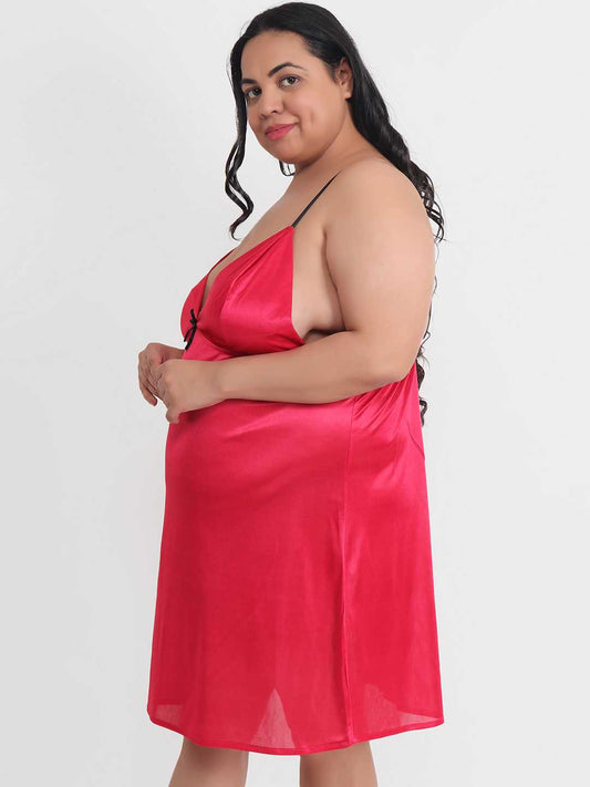 sexy-plus-size-satin-babydoll-honeymoon-bikini-dress-bb34c