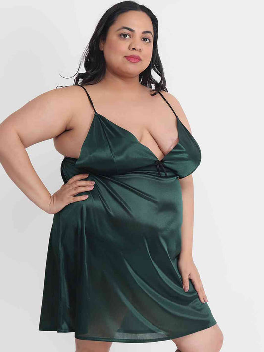 sexy-plus-size-satin-babydoll-honeymoon-bikini-dress-bb34bm-1