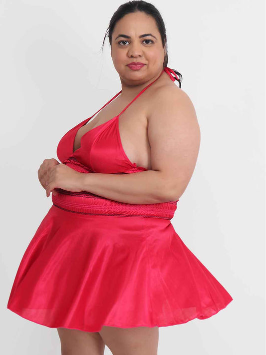 sexy-plus-size-babydoll-bikini-dress-for-honeymoon