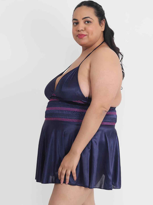 sexy-plus-size-satin-babydoll-honeymoon-bikini-dress-bb35n