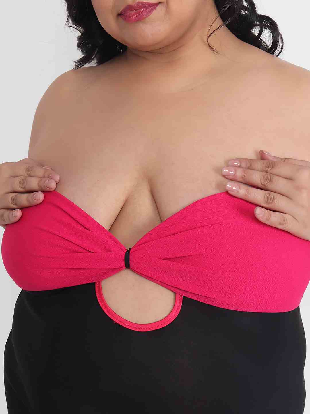 plus-size-sexy-strapless-babydoll-bikini-dress-for-honeymoon-b5k - | Buy Online from Klamotten