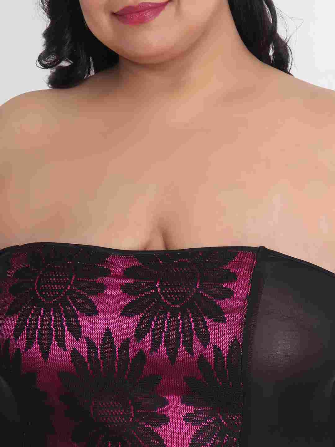 sexy-plus-size-babydoll-bikini-dress-for-honeymoon-bb13c - | Buy Online from Klamotten