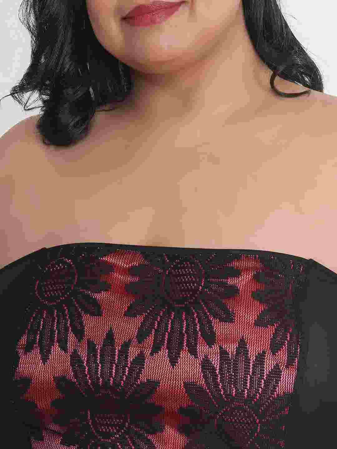 sexy-plus-size-babydoll-bikini-dress-for-honeymoon-bb13h - | Buy Online from Klamotten