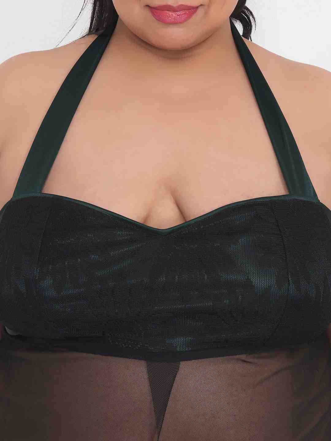 plus-size-sexy-babydoll-honeymoon-bikini-dress-bb33gb - | Buy Online from Klamotten