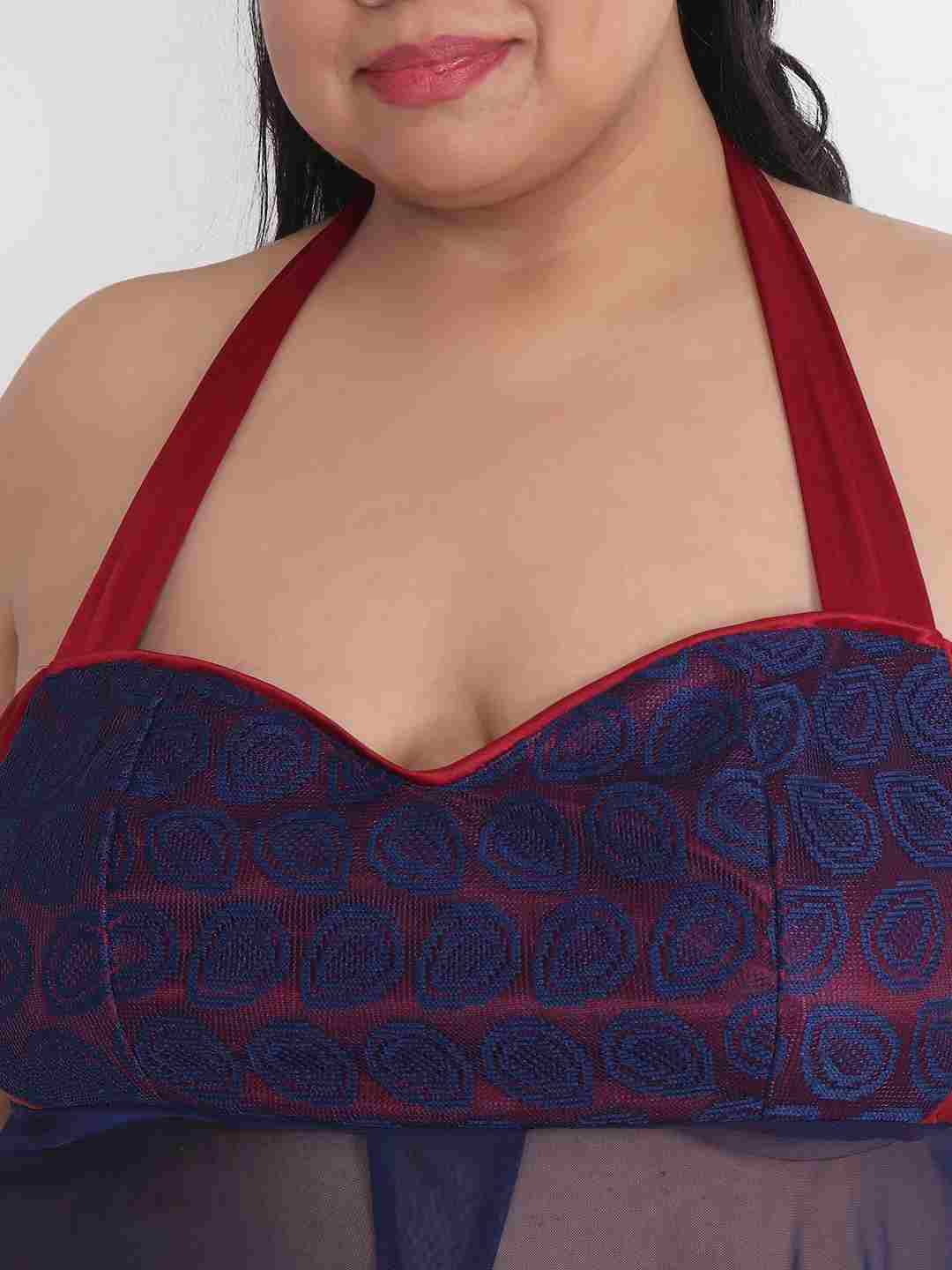 plus-size-sexy-babydoll-honeymoon-bikini-dress-bb33m - | Buy Online from Klamotten