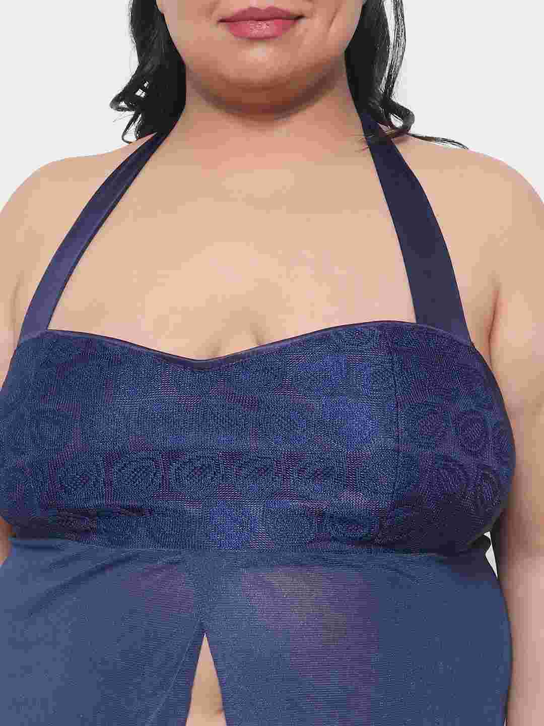 plus-size-sexy-babydoll-honeymoon-bikini-dress-bb33n - | Buy Online from Klamotten