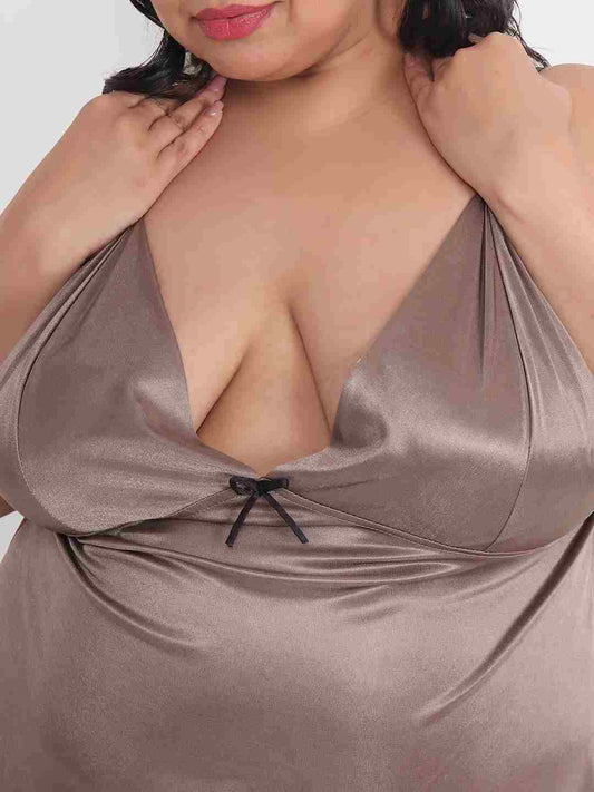 sexy-plus-size-satin-babydoll-honeymoon-bikini-dress-bb34bm