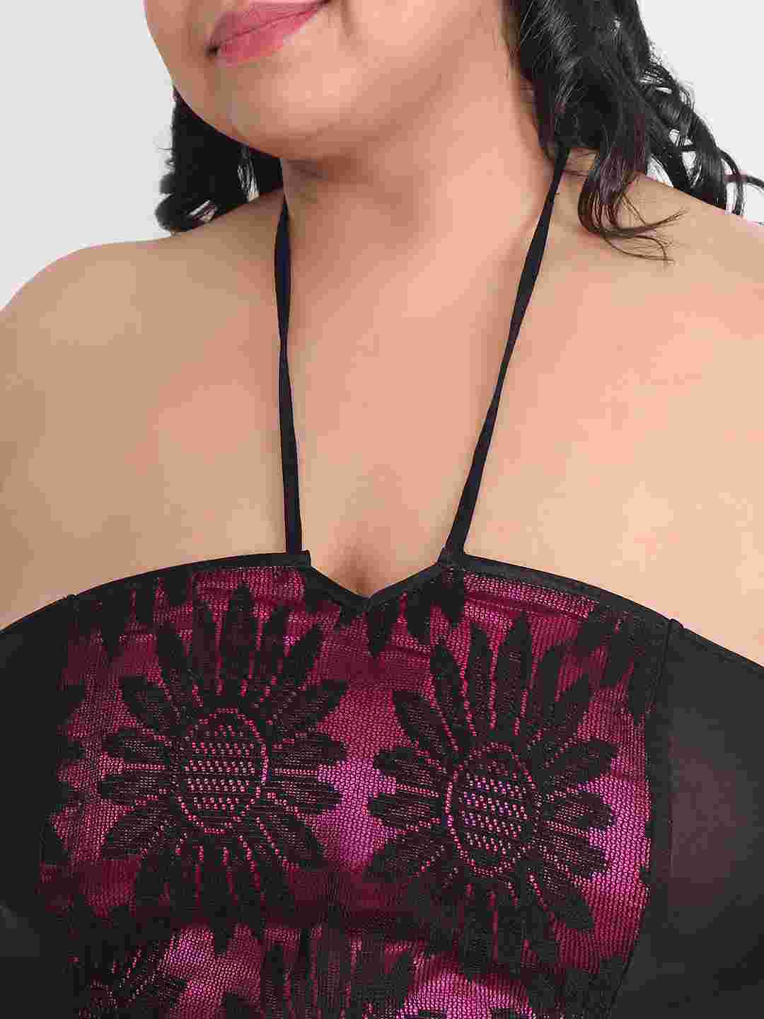 sexy-plus-size-babydoll-bikini-dress-for-honeymoon-bb12c - | Buy Online from Klamotten