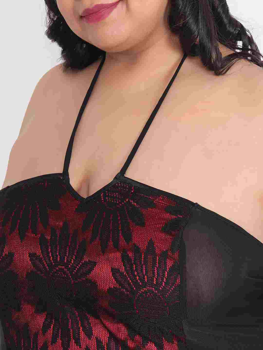 sexy-plus-size-babydoll-bikini-dress-for-honeymoon-bb12m - | Buy Online from Klamotten