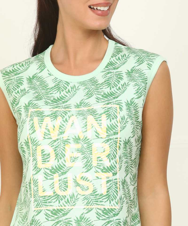 Klamotten Women's All Over Printed Cotton Sleepshirt DB10Gs2 - | Buy Online from Klamotten