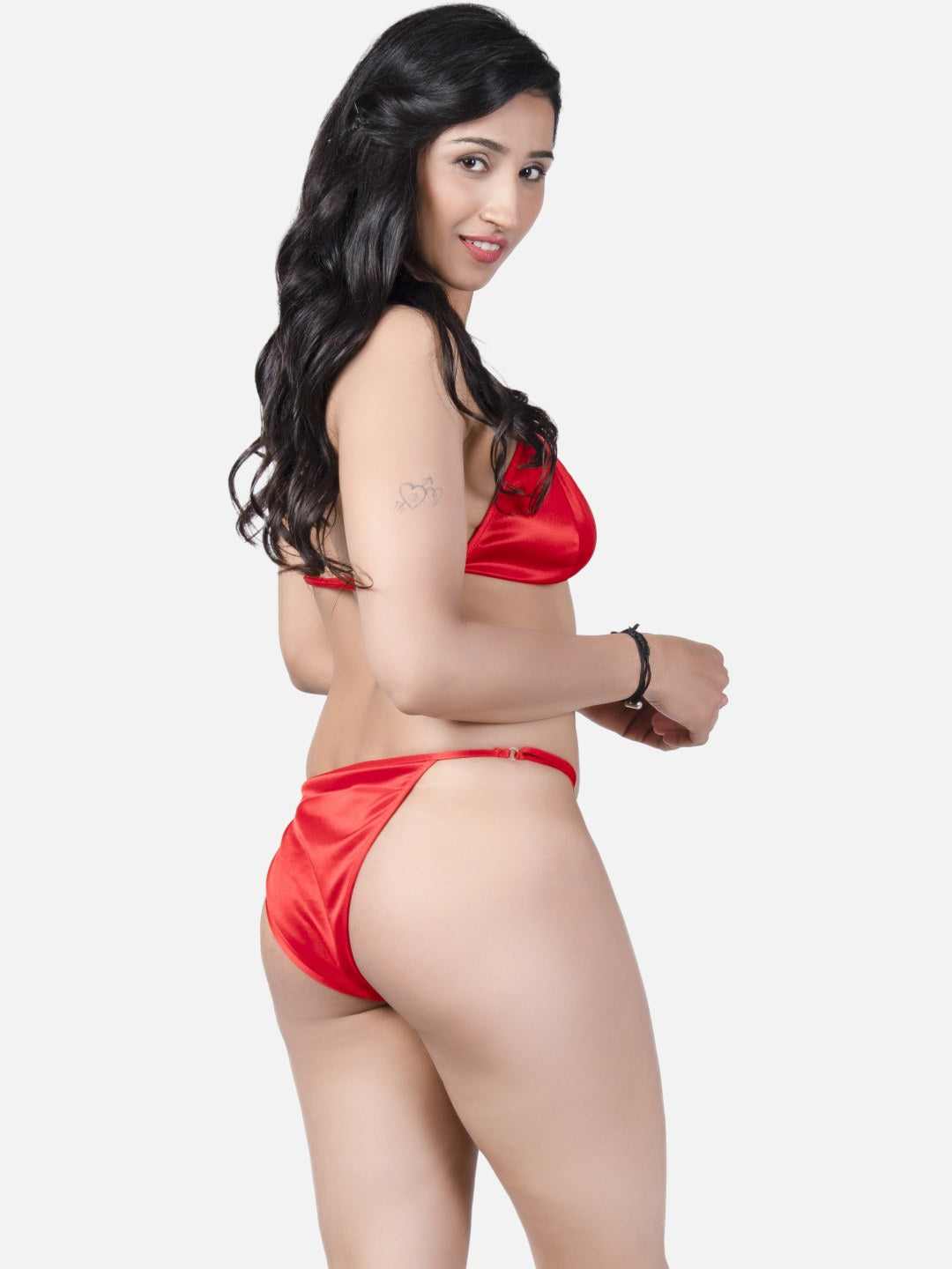 Women's Sexy Red Honeymoon Bikini Set