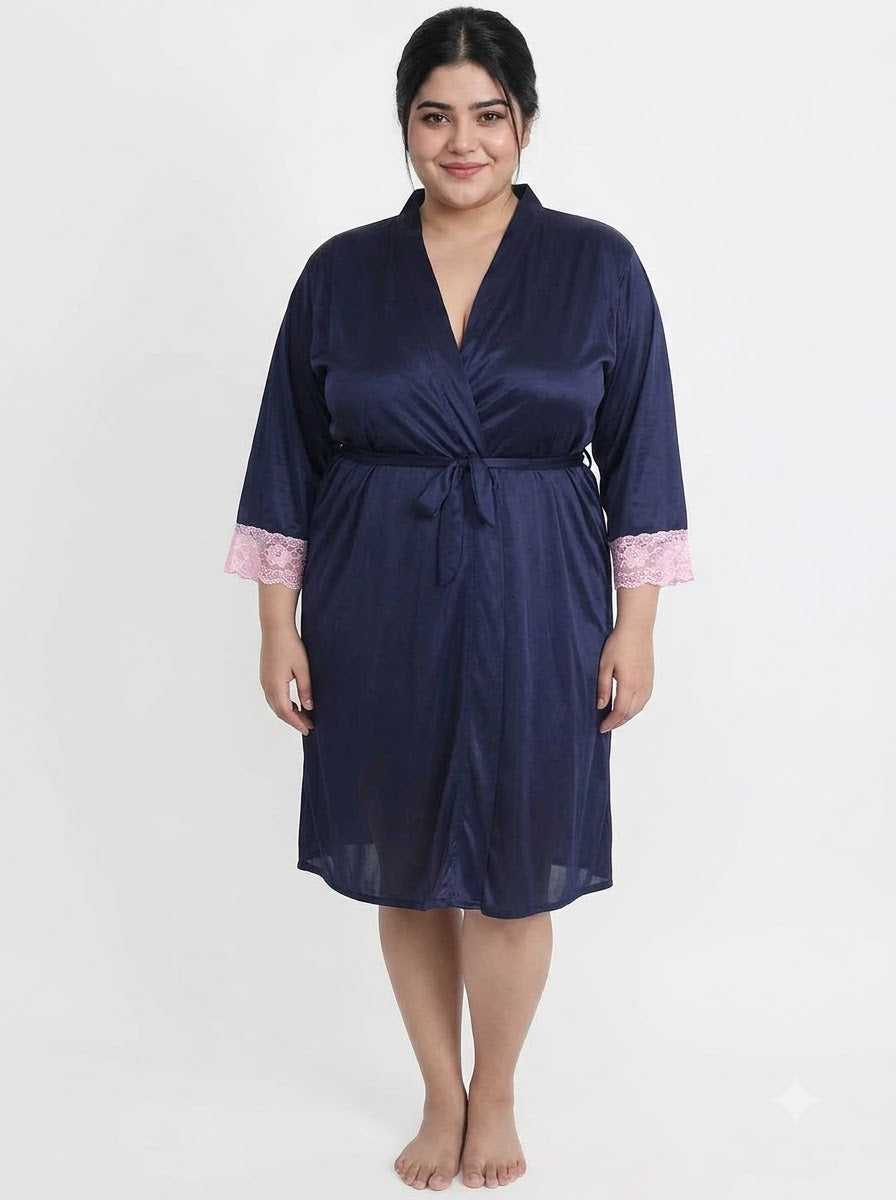 Satin Robe Set BB209N -  | Buy Online from Klamotten
