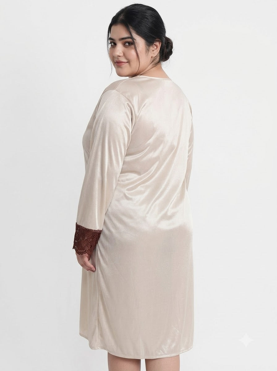 Satin Robe Set BB209AC -  | Buy Online from Klamotten