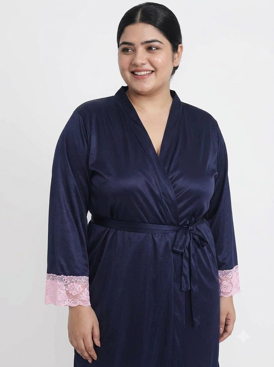Satin Robe Set BB209N -  | Buy Online from Klamotten