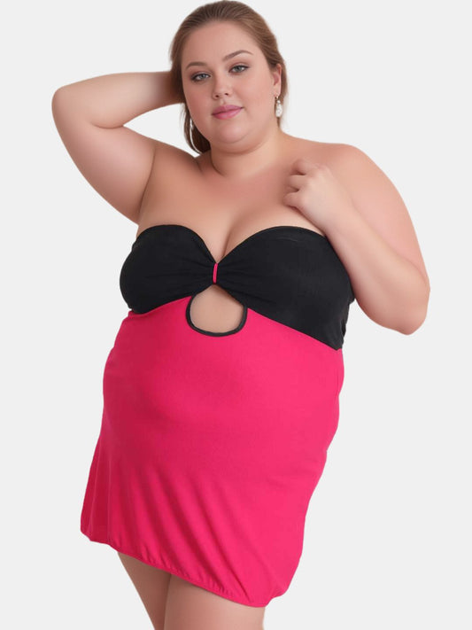 plus size sexy babydoll dress for honeymoon first night for big girls