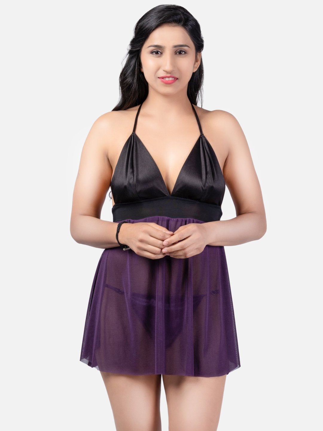 Buy ARNONI Hot Night Dresses for Women | Sexy Babydoll Dress for Honeymoon  J4(Maroon) Online at Best Prices in India - JioMart.
