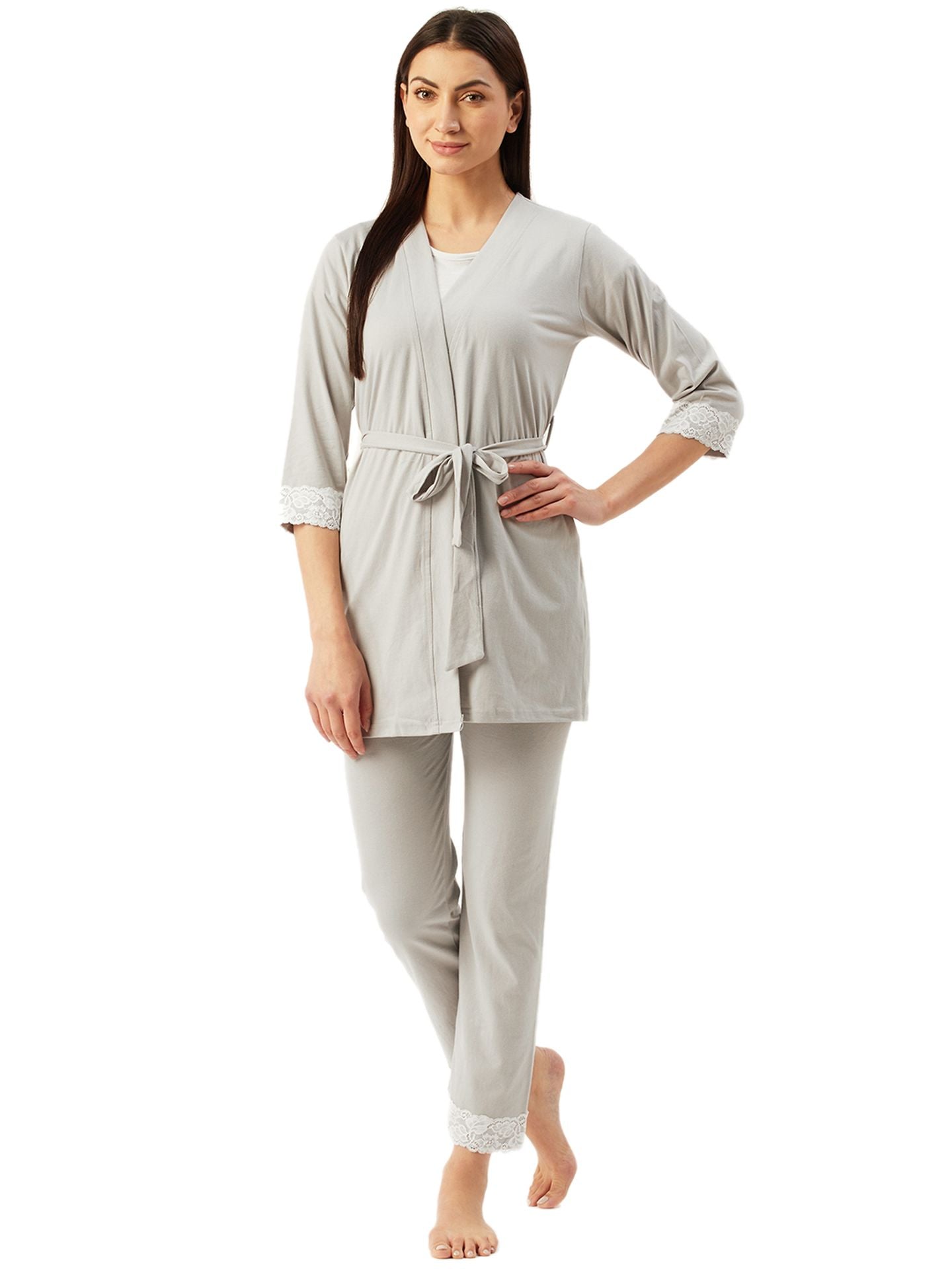 Klamotten Women's Top & Pyjama Nightsuit N105Z