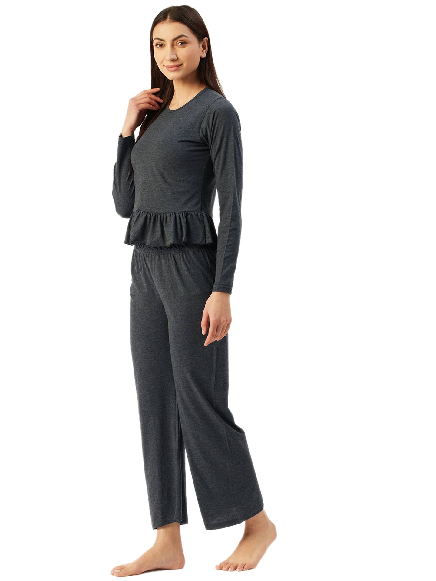 Klamotten Women's Top & Pyjama Nightsuit N106Zd