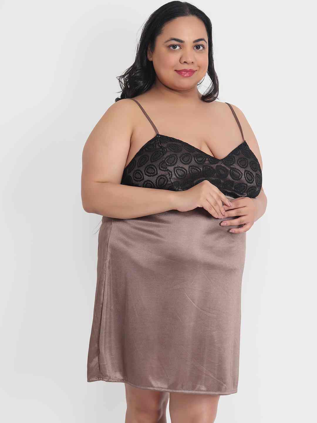 Plus Size Babydoll Dress for Honeymoon BB40Bm – Klamotten