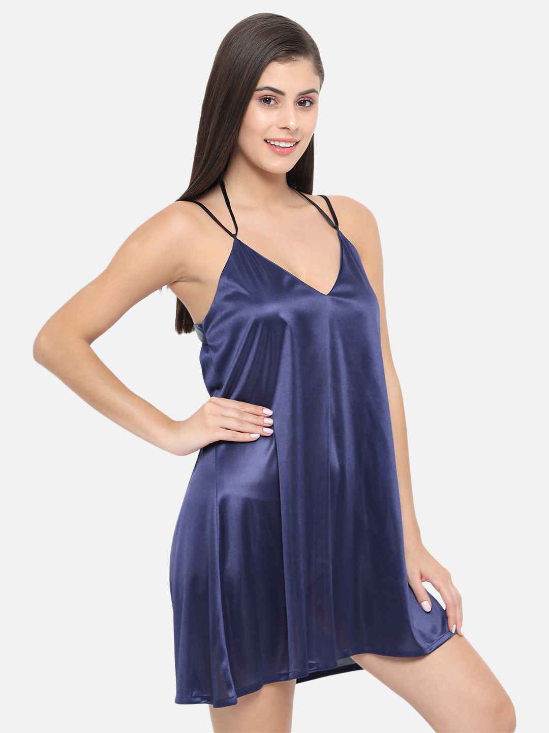 Sexy Blue Honeymoon Bridal Bikini Dress and Hot Babydoll Nightdress B37N