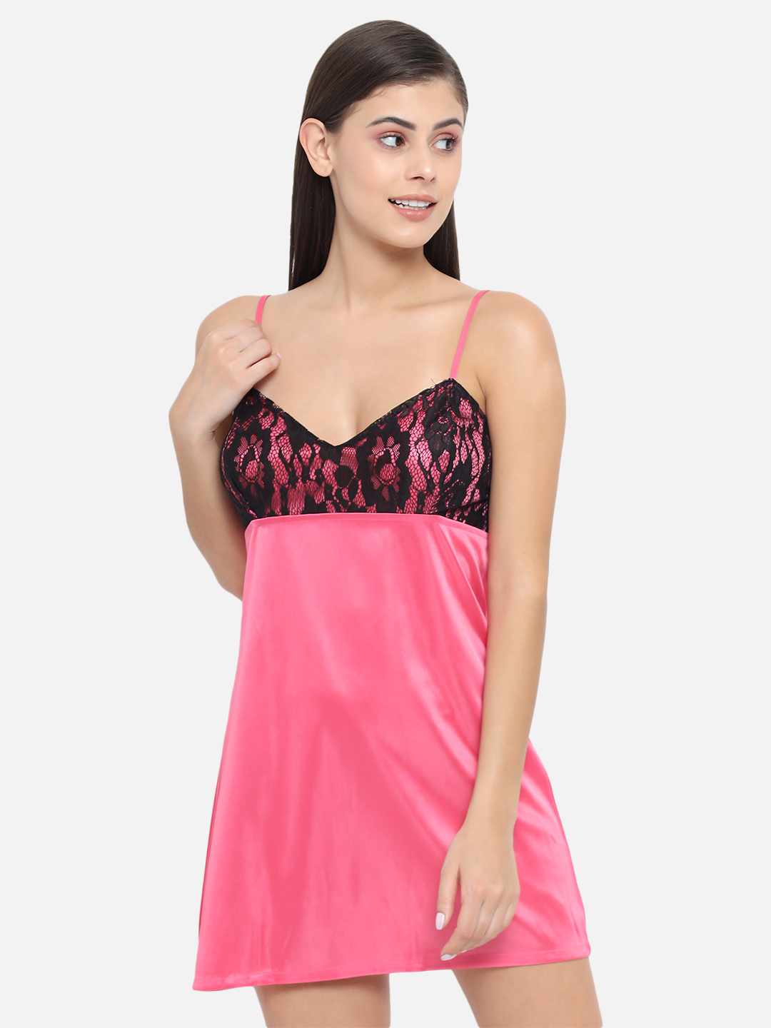 Buy Babydoll Dress Above Knee Net Robe/Negligee with Bikini Set|Hot &  Sexy|for Honeymoon/First Night Anniversary for Women/Girls Online at  desertcartINDIA