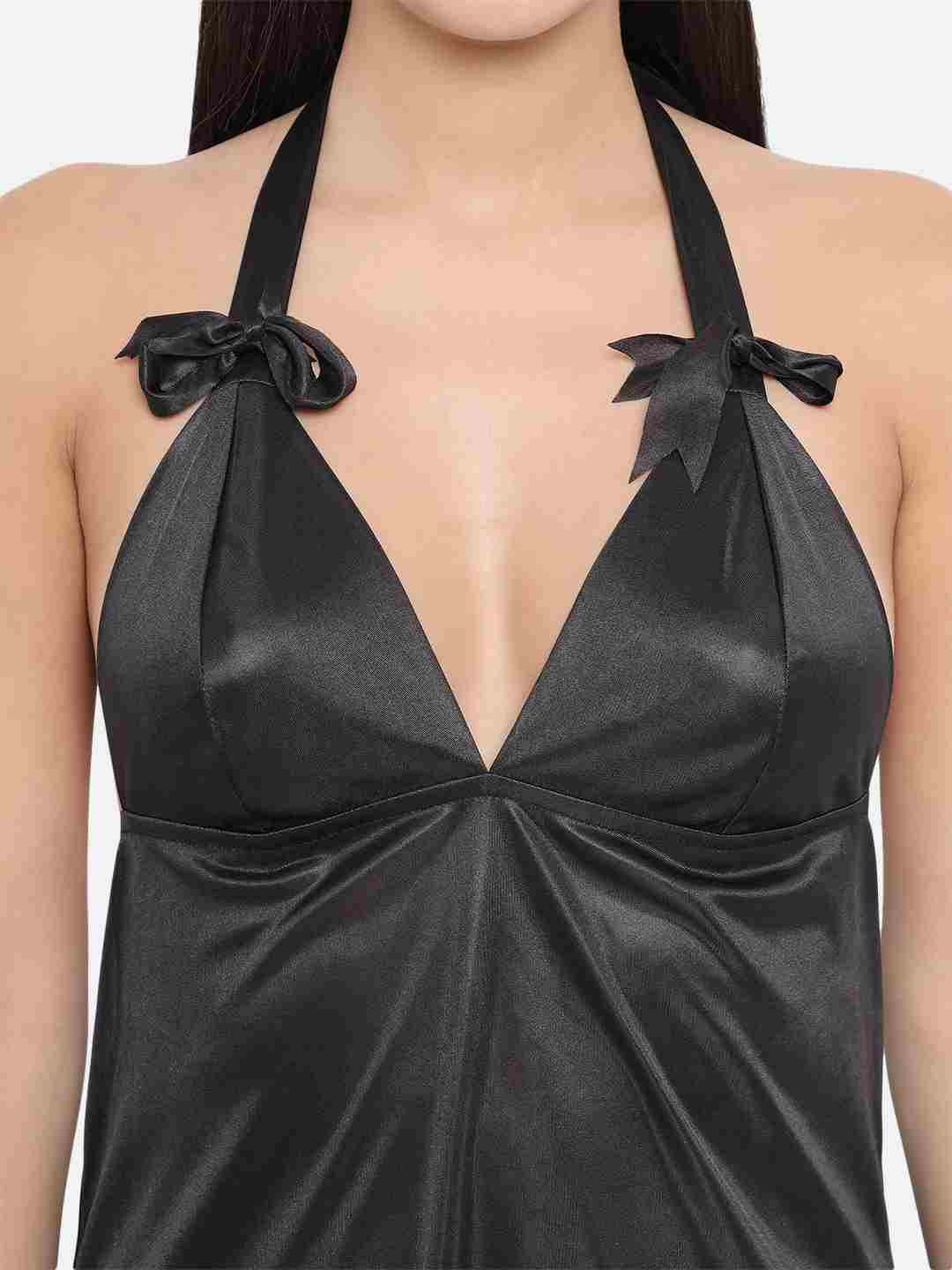 Sexy Honeymoon Black Babydoll Lingerie Bikini Dress B41K Klamotten Sexy Honeymoon Black Babydoll Lingerie Bikini Dress B41K Klamotten